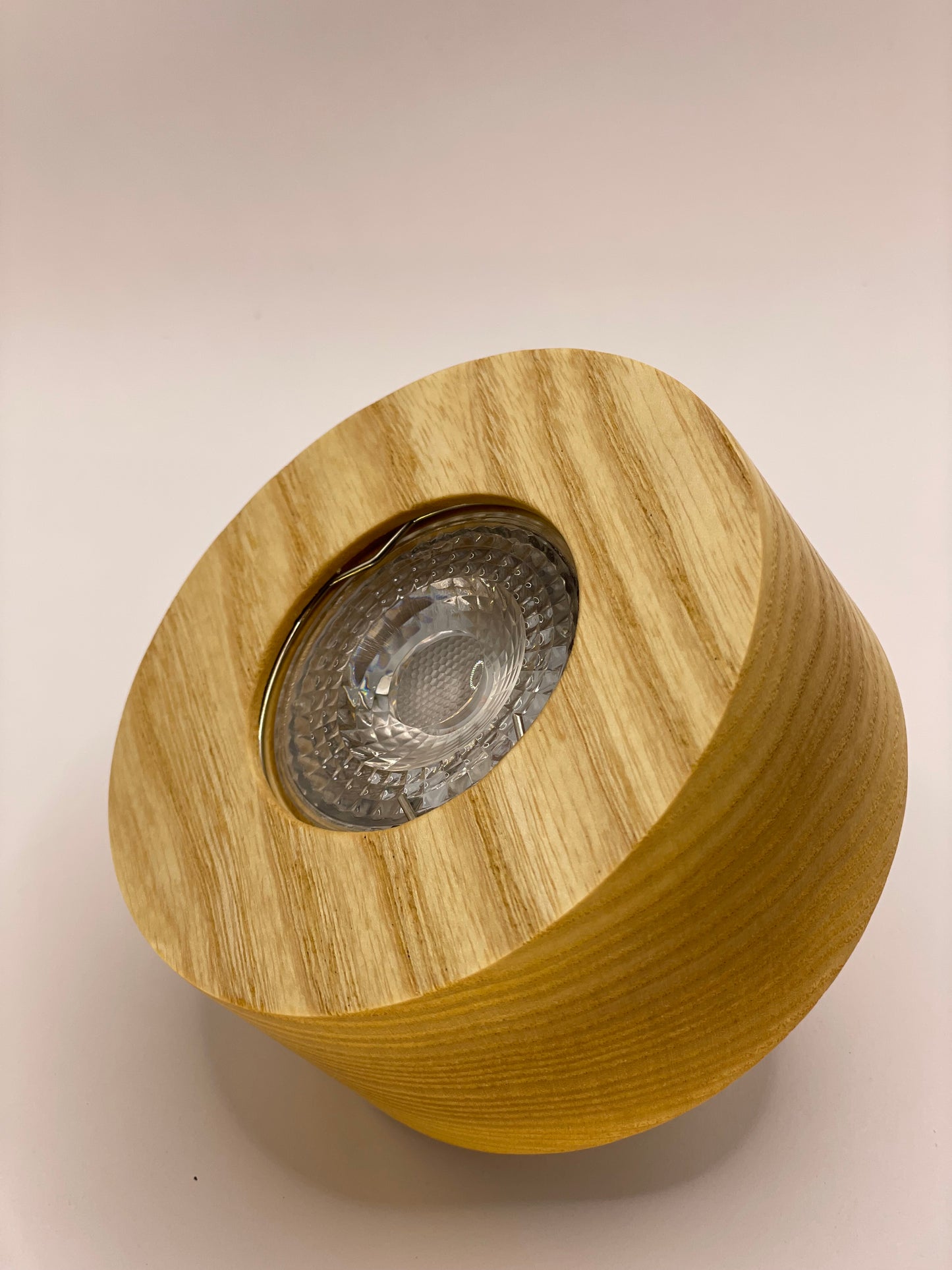 White Ash hardwood ceiling spotlight