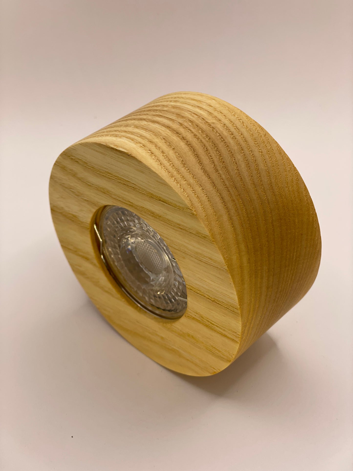 White Ash hardwood ceiling spotlight